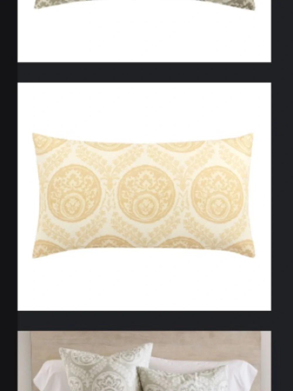 Pottery Barn Lena Medallion Sham, Straw Multi, King